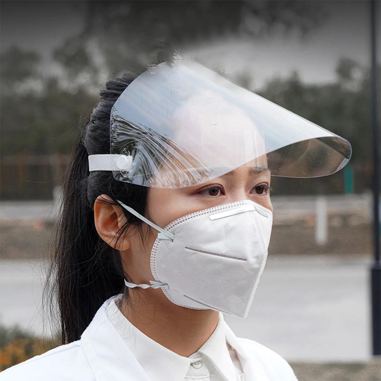 2Pcs Transparent Face Guards Protective Masks Spittle Baffle Anti-Splash Masks Outdoor Cooking Wear Breathable Cover
2Pcs Transparent Face Guards Protective Masks Spittle Baffle Anti-Splash Masks Outdoor Cooking Wear Breathable Cover