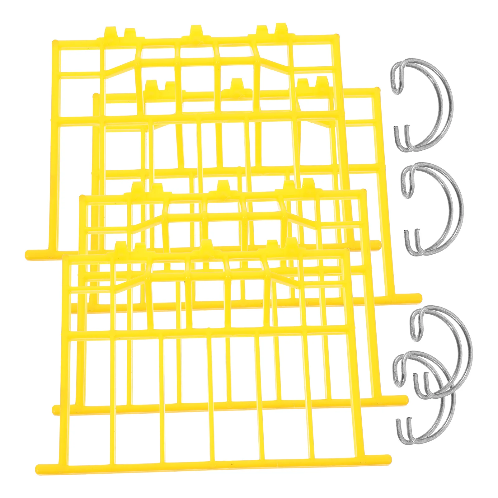 4 Pcs Anti-rebound Cage Door Hook Bird with Hooks Part Quail Birdcage Accessory Abs Supply Spring Travel Replacement
4 Pcs Anti-rebound Cage Door Hook Bird with Hooks Part Quail Birdcage Accessory Abs Supply Spring Travel Replacement