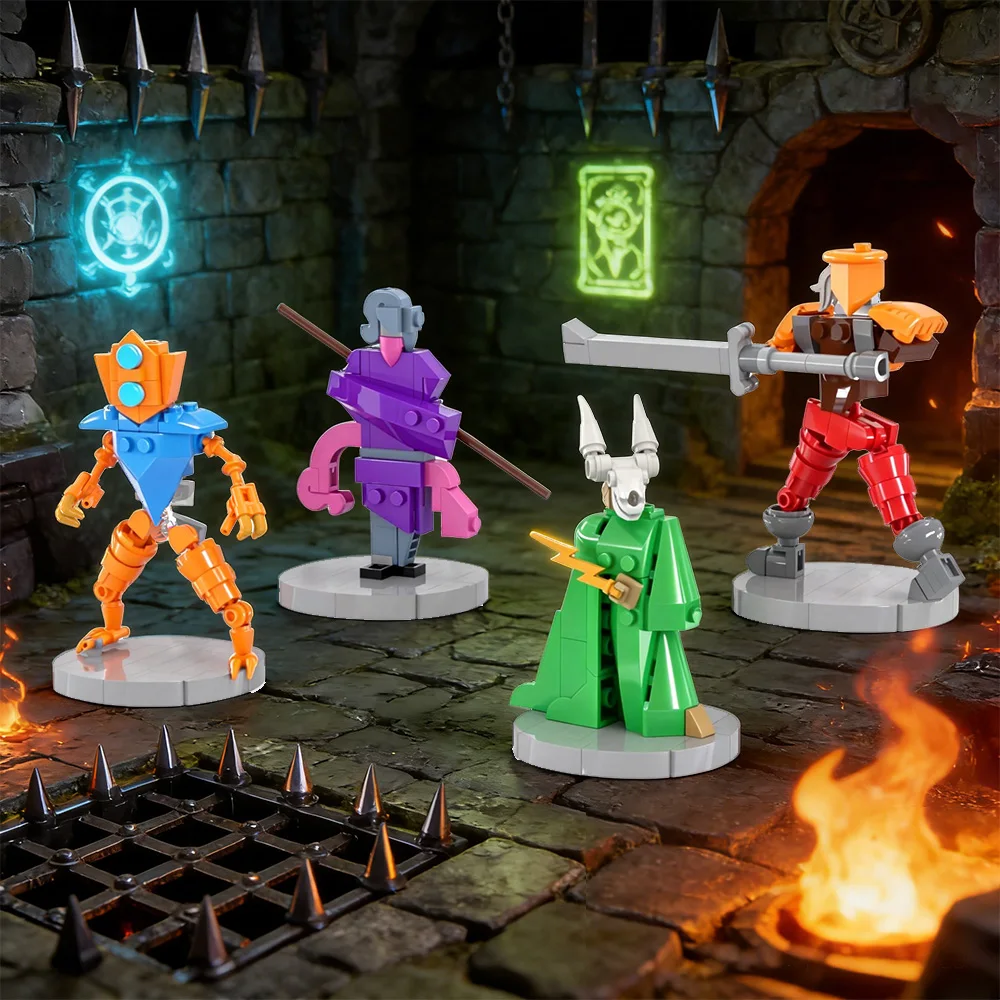 MOC Slay the Spire 2 Building Blocks Ironclad Silent Defect Watcher 4-Figure Set Roguelike Card Game Brick Toys Adult Fans Gift
MOC Slay the Spire 2 Building Blocks Ironclad Silent Defect Watcher 4-Figure Set Roguelike Card Game Brick Toys Adult Fans Gift