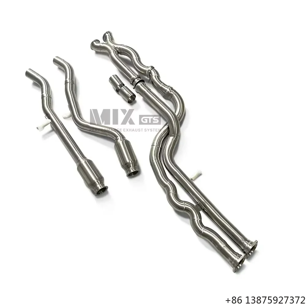 2.75" Equal Length Mid Pipe with Resonator for M3 M4 F80 F82 F83 S55 3.0T 2014-2019 Performance Tuning Exhaust System
2.75" Equal Length Mid Pipe with Resonator for M3 M4 F80 F82 F83 S55 3.0T 2014-2019 Performance Tuning Exhaust System