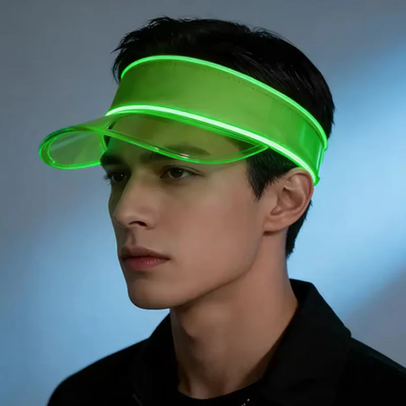 Fiber Optic LED Glowing Sun Hat Multi-Color Party Nightclub Music Festival Atmosphere Glowing Props LED Sun Protection Empty ...
Fiber Optic LED Glowing Sun Hat Multi-Color Party Nightclub Music Festival Atmosphere Glowing Props LED Sun Protection Empty ...