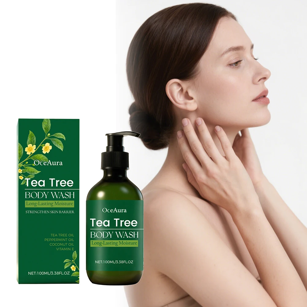 Натуральный гель для душа с маслом чайного дерева, 100 мл, успокаивающее средство для чувствительной кожи, глубокое очищение, очищение пор, освежающий гель для душа
Натуральный гель для душа с маслом чайного дерева, 100 мл, успокаивающее средство для чувствительной кожи, глубокое очищение, очищение пор, освежающий гель для душа