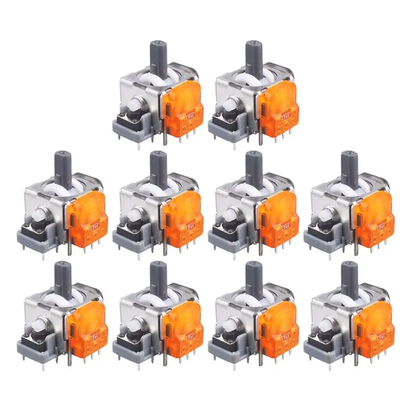 Джойстик A37T-10PCS TMR Hall-Effect для XBOXONE, замена, с защитой от дрифта, магнитный, сопротивление, аксессуары для стиков
Джойстик A37T-10PCS TMR Hall-Effect для XBOXONE, замена, с защитой от дрифта, магнитный, сопротивление, аксессуары для стиков