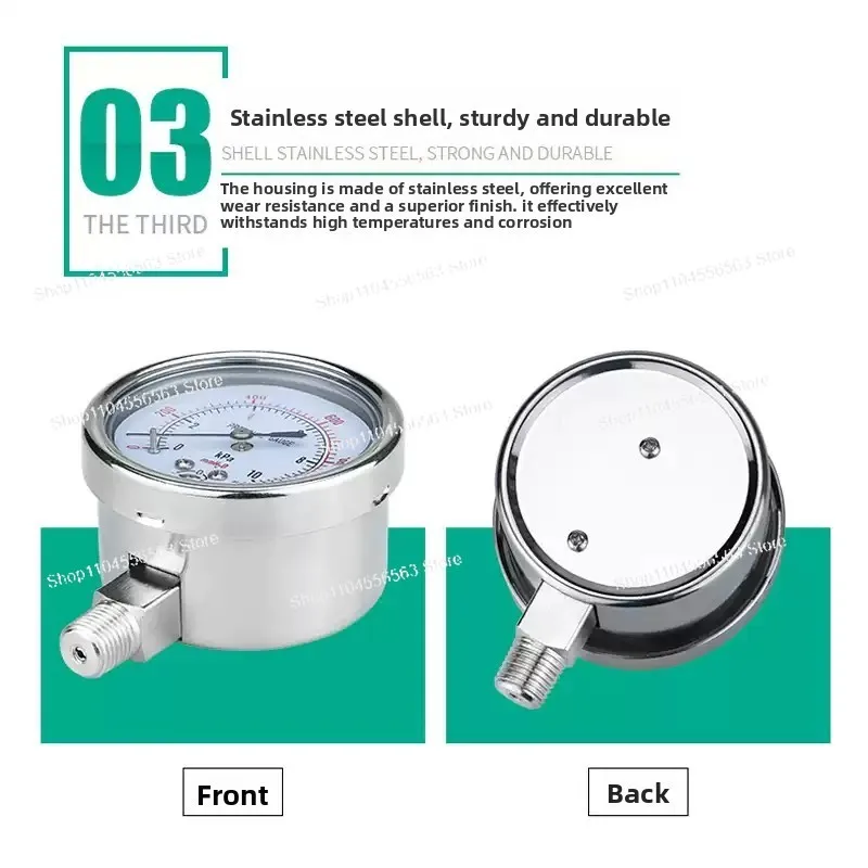 Adjustable Calibratable Micro Pressure Gauge, Dual Units mmH₂O/KPa, Multi-Range -40~0/0~2.5~60KPa High Precision Pressure Meter
Adjustable Calibratable Micro Pressure Gauge, Dual Units mmH₂O/KPa, Multi-Range -40~0/0~2.5~60KPa High Precision Pressure Meter