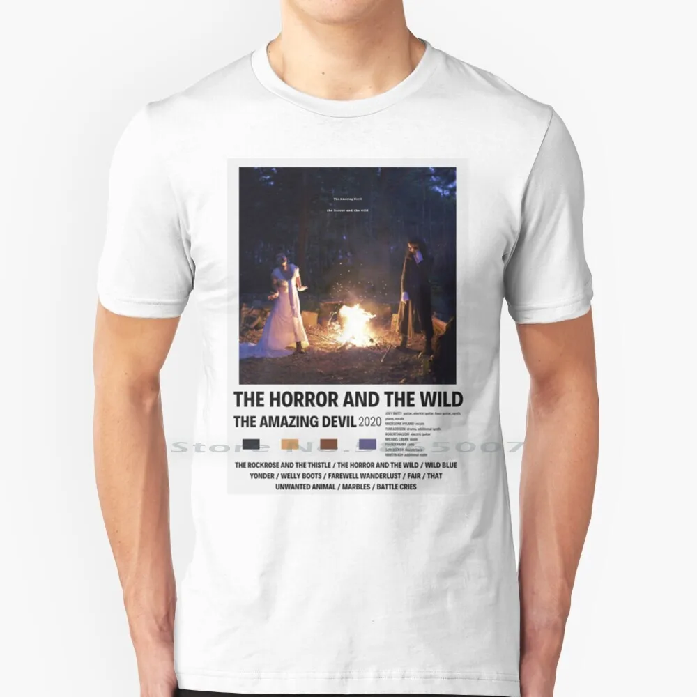The Amazing Devil-The Horror And The Wild T Shirt Cotton 6XL The Horror And The Wild The Amazing Devil Band Joey Batey
The Amazing Devil-The Horror And The Wild T Shirt Cotton 6XL The Horror And The Wild The Amazing Devil Band Joey Batey
