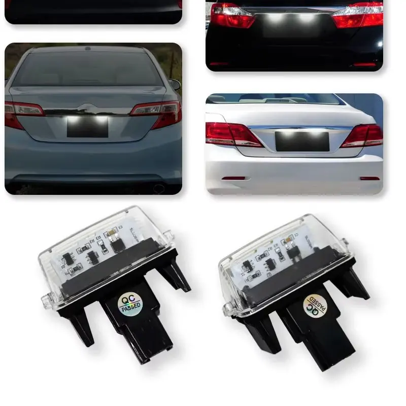 For Toyota Yaris Camry Highlander Prius C Avalon LED License Number Plate Lights Lamp White Light 12V 6000K Toyota Accessories
For Toyota Yaris Camry Highlander Prius C Avalon LED License Number Plate Lights Lamp White Light 12V 6000K Toyota Accessories