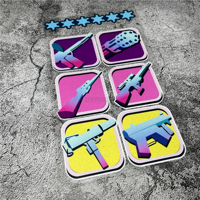 Наклейки на мотоцикл для стайлинга автомобилей, виниловые наклейки Claiss Game, оружие, звезда, мотогонки, байкерские украшения, наклейки
Наклейки на мотоцикл для стайлинга автомобилей, виниловые наклейки Claiss Game, оружие, звезда, мотогонки, байкерские украшения, наклейки