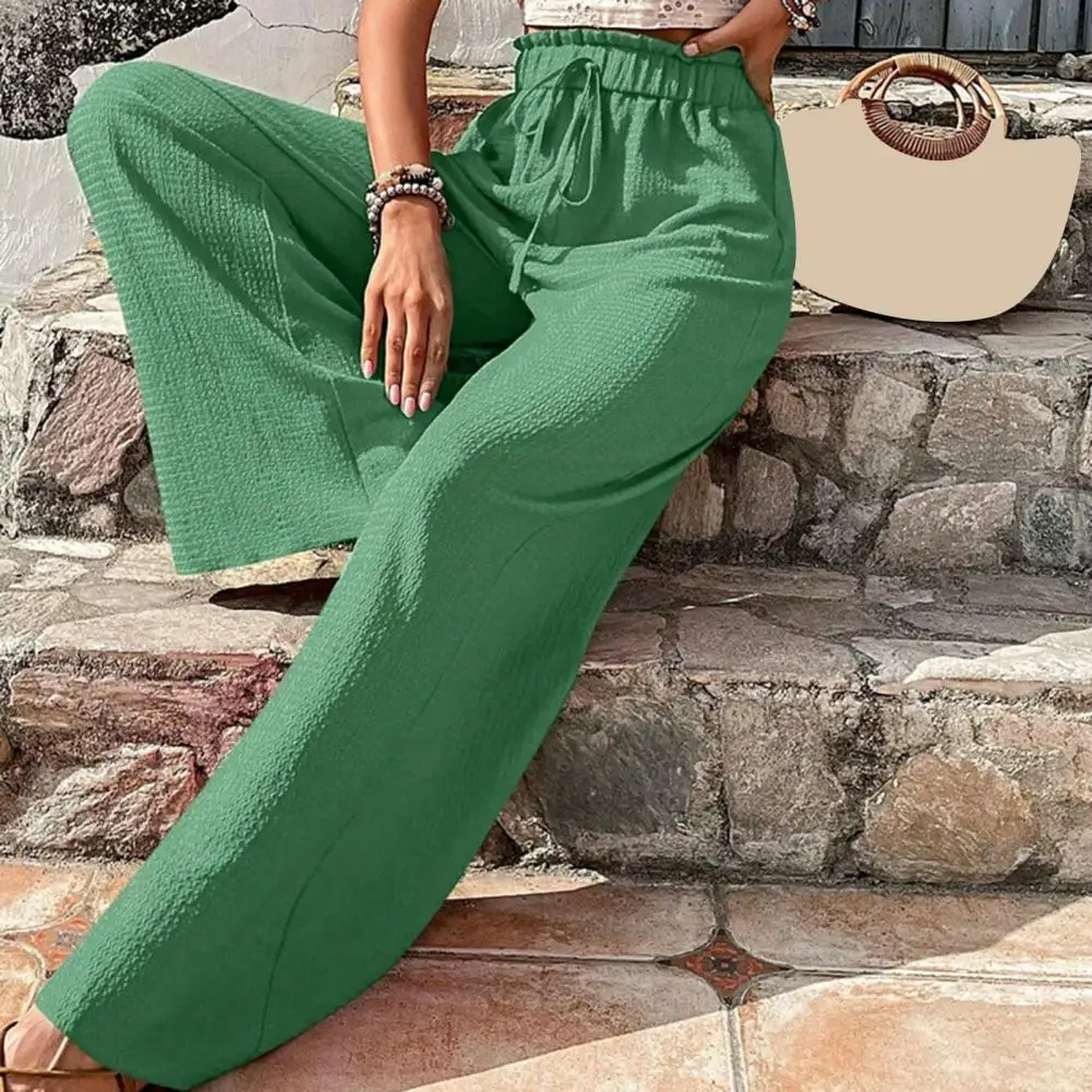 Lady Crotch Pants Solid Color Pants Comfortable Wide Leg Yoga Pants with Elastic Waist Pockets for Women Soft for Ladies
Lady Crotch Pants Solid Color Pants Comfortable Wide Leg Yoga Pants with Elastic Waist Pockets for Women Soft for Ladies