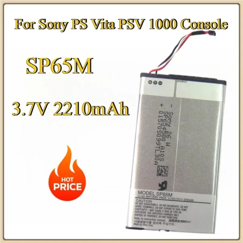 New Rechargeable Li-ion Battery Replacement for Sony PS Vita PSV 1000 Console 3.7V 2210mAh SP65M
New Rechargeable Li-ion Battery Replacement for Sony PS Vita PSV 1000 Console 3.7V 2210mAh SP65M