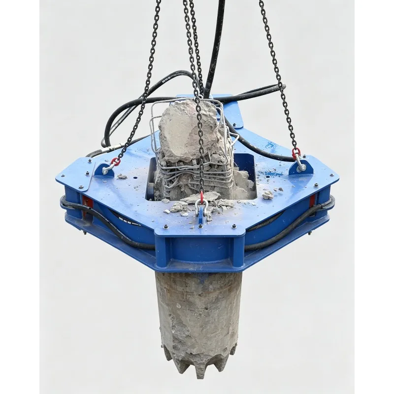 Full Hydraulic Pile Breaker High Strength Pile Head Breaking Machine For Civil Engineering Projects
Full Hydraulic Pile Breaker High Strength Pile Head Breaking Machine For Civil Engineering Projects