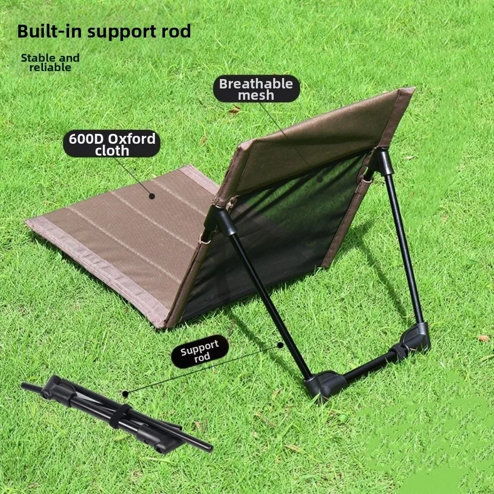 Breathable Foldable Camping Chair Oxford Cloth Mesh Portable Folding Seat Durable Stable Folding Backrest Cushion Road Trips
Breathable Foldable Camping Chair Oxford Cloth Mesh Portable Folding Seat Durable Stable Folding Backrest Cushion Road Trips