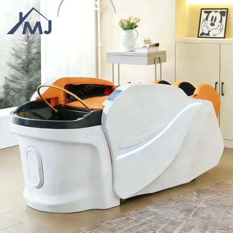 Multifunction Steamer Hair Washing Chair Modern Salon Electric Massage Head Spa Shampoo Bed
Multifunction Steamer Hair Washing Chair Modern Salon Electric Massage Head Spa Shampoo Bed