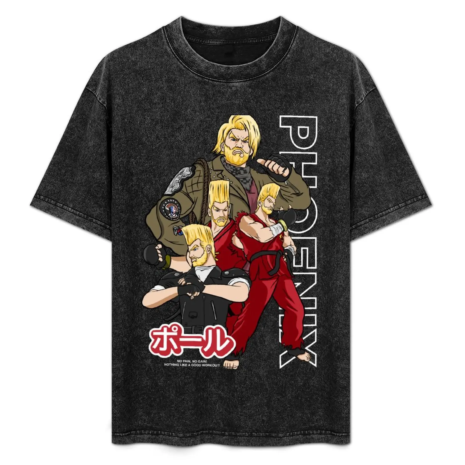 Paul Phoenix T-Shirt Casual All Match Tee Shirt for Men
Paul Phoenix T-Shirt Casual All Match Tee Shirt for Men