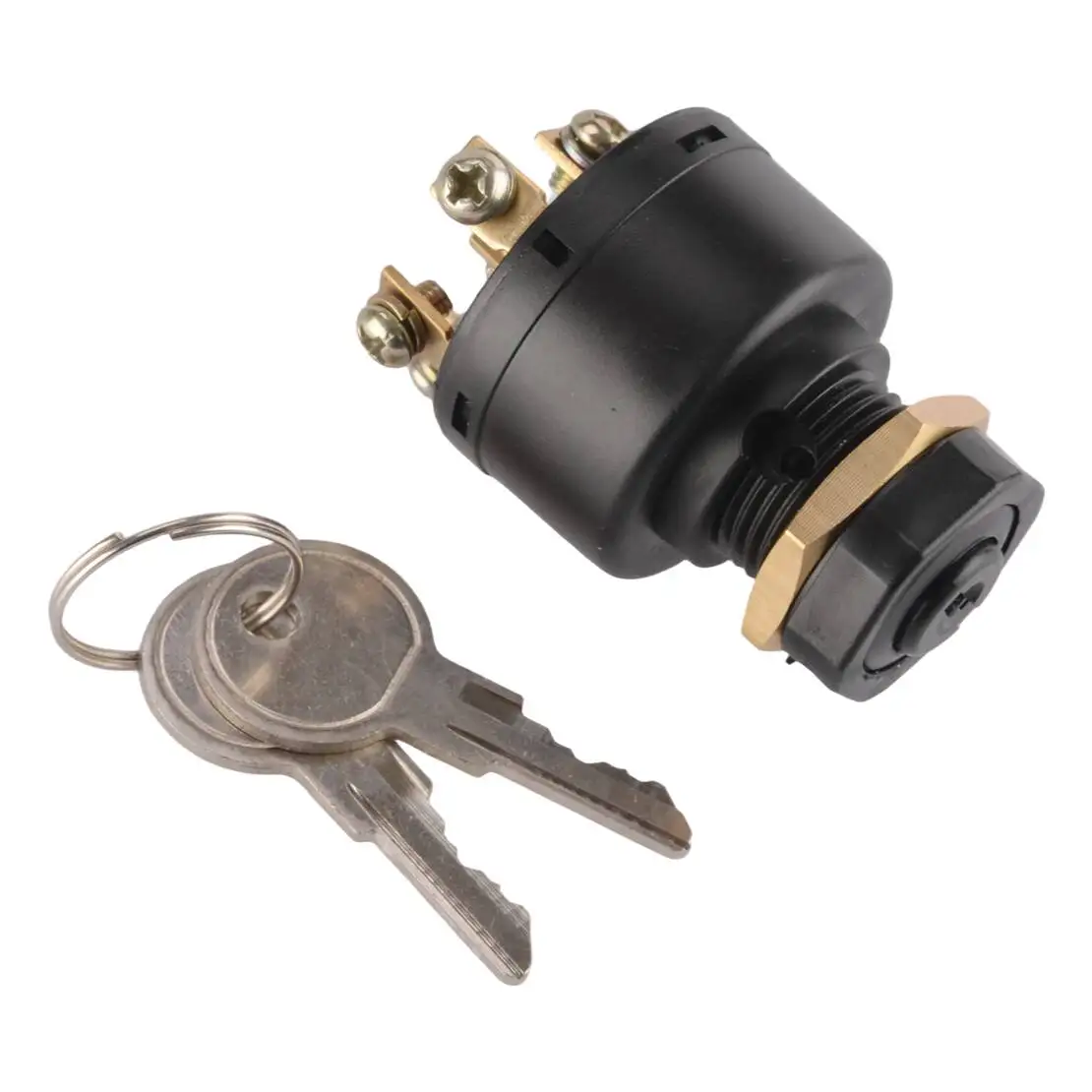 Ignition Starter Switch & 2 Keys CY-KG-0521 Fit for Marine Boat Yacht Johnson Evinrude Push to Choke Inboard Outboard
Ignition Starter Switch & 2 Keys CY-KG-0521 Fit for Marine Boat Yacht Johnson Evinrude Push to Choke Inboard Outboard