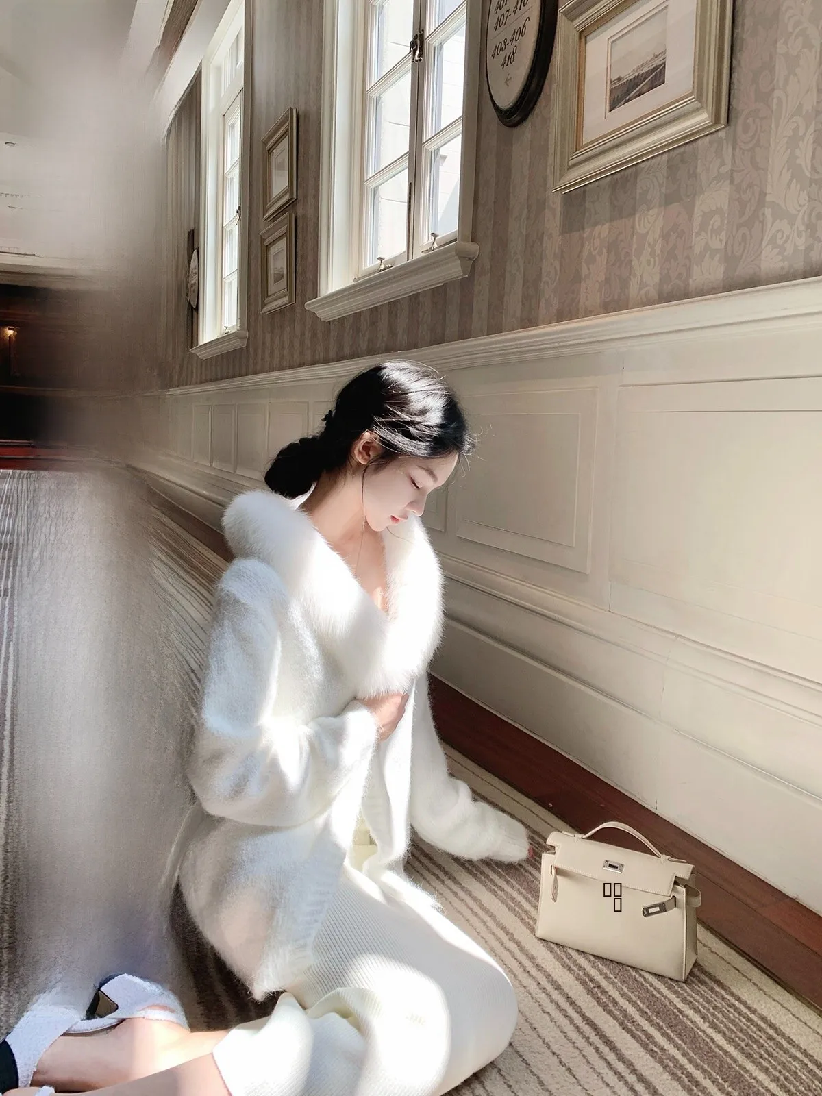 Hotdog True Fur Collar Knitted Open Cardigan Jaet Detachable System Sister Sle Women's Faion Autumn 2025
Hotdog True Fur Collar Knitted Open Cardigan Jaet Detachable System Sister Sle Women's Faion Autumn 2025