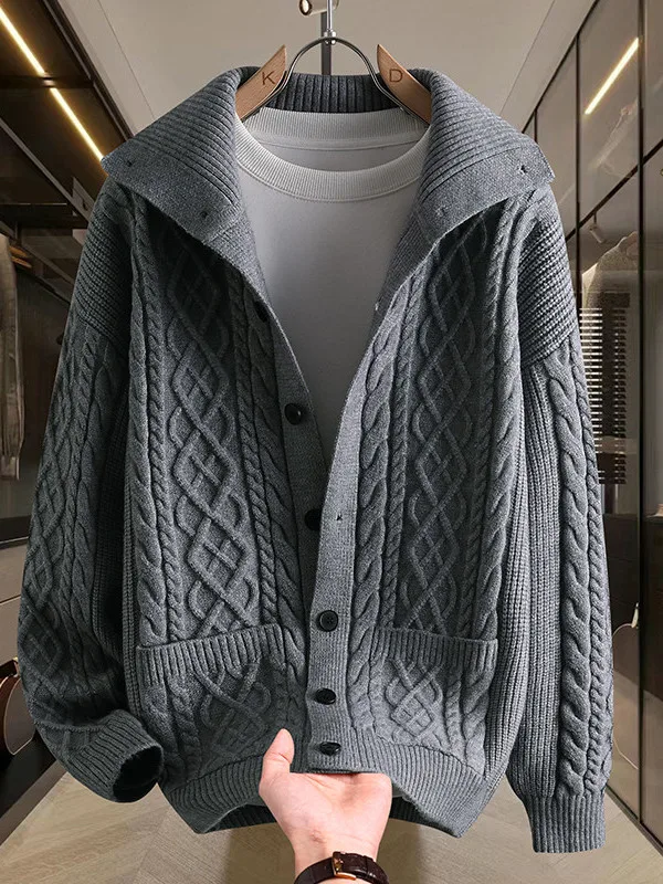 Высококачественный удобный вязаный кардиган для мужчин, модная универсальная верхняя одежда Sli на весну и осень, длинное волокно из полиэстера
Высококачественный удобный вязаный кардиган для мужчин, модная универсальная верхняя одежда Sli на весну и осень, длинное волокно из полиэстера