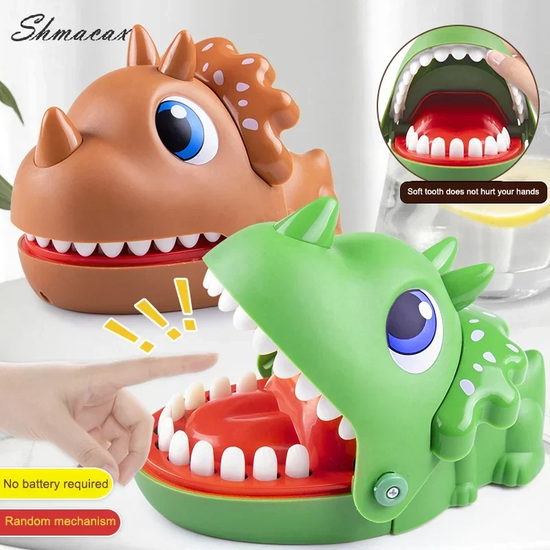 Triceratops Inspired Finger Biting Family Game Toy; Enhances Reaction Skills; Perfect for Parties and Jokes.
Triceratops Inspired Finger Biting Family Game Toy; Enhances Reaction Skills; Perfect for Parties and Jokes.