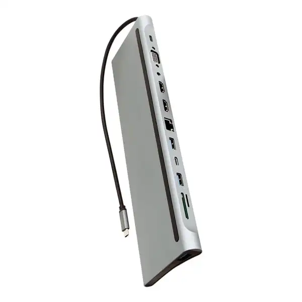 HELIX ETHHUBDH2 12-in-1 USB-C 100-Watt PD стыковочный концентратор с двойным 4K HDMI
HELIX ETHHUBDH2 12-in-1 USB-C 100-Watt PD стыковочный концентратор с двойным 4K HDMI
