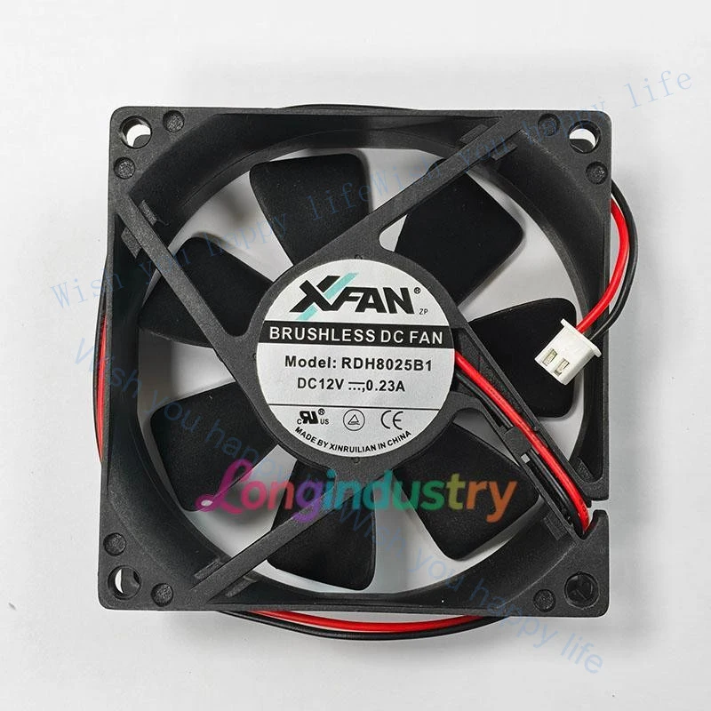 V+ for 1 Pc. New RDH8025B1 Power Chassis Cooling Fan 8025 DC12V 0.23A 8CM 2Pin
V+ for 1 Pc. New RDH8025B1 Power Chassis Cooling Fan 8025 DC12V 0.23A 8CM 2Pin