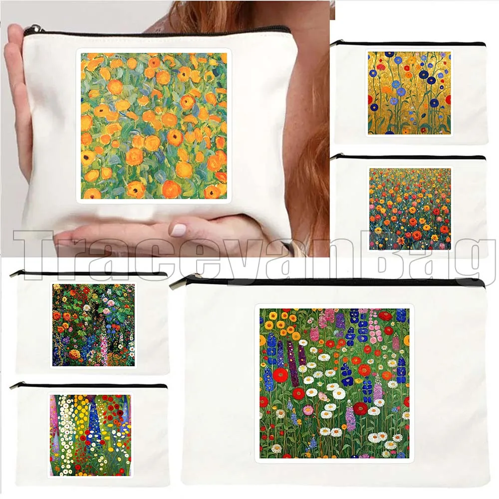 Стиль Klimt, милый подарок, цветочный сад, Густава Климта, цветы с золотыми подсолнухами, холст, косметичка для макияжа, туалетная сумка, чехол
Стиль Klimt, милый подарок, цветочный сад, Густава Климта, цветы с золотыми подсолнухами, холст, косметичка для макияжа, туалетная сумка, чехол
