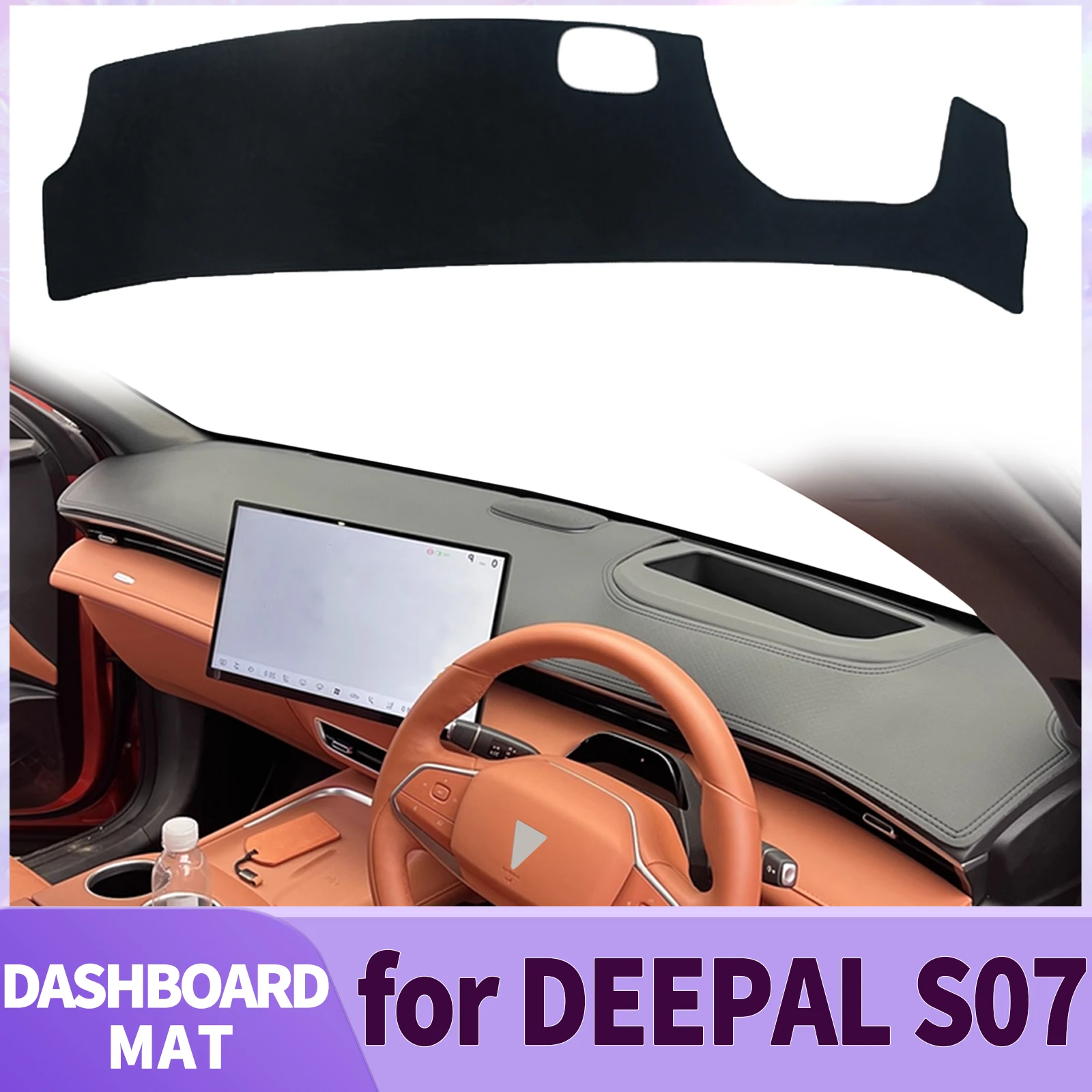 fit for Changan CCAG DEEPAL S07 Dashmat Dashboard Cover Pad DashMat Sunshade Accessories Protective Carpet Car Leather
fit for Changan CCAG DEEPAL S07 Dashmat Dashboard Cover Pad DashMat Sunshade Accessories Protective Carpet Car Leather