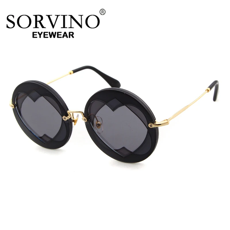 SORVINO Love Heart Shaped Sunglasses Women Fashion Sexy Retro Vintage Round Double Love Sun Glasses UV400 Shades Unisex Eyewear
SORVINO Love Heart Shaped Sunglasses Women Fashion Sexy Retro Vintage Round Double Love Sun Glasses UV400 Shades Unisex Eyewear