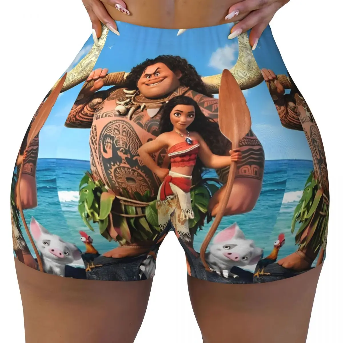 Women's Lift Yoga Sports Shorts Vaiana Moana 2 Shorts Animated Musical Adventure Butt Fitness Pants
Women's Lift Yoga Sports Shorts Vaiana Moana 2 Shorts Animated Musical Adventure Butt Fitness Pants