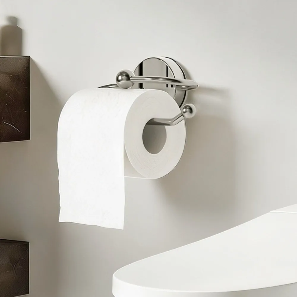 Stainless Steel Bathroom Tissue Holder Rust-Resistant with Suction Cup Roll Holder Wall Mounted Waterproof
Stainless Steel Bathroom Tissue Holder Rust-Resistant with Suction Cup Roll Holder Wall Mounted Waterproof