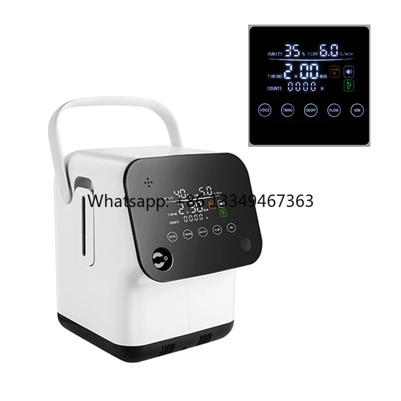 Portable Oxygen-Concentrator with Battery 5l 1l10l Small Portable Oxygene Concentrator for Travel Medical
Portable Oxygen-Concentrator with Battery 5l 1l10l Small Portable Oxygene Concentrator for Travel Medical