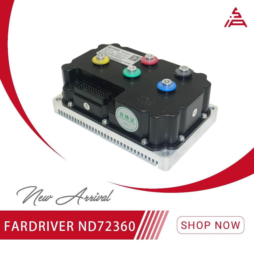 Fardriver ND96360 96V 360A Sine Wave BLDC Controller Programmable 4000W For Electric Motorcycle Scooter
Fardriver ND96360 96V 360A Sine Wave BLDC Controller Programmable 4000W For Electric Motorcycle Scooter