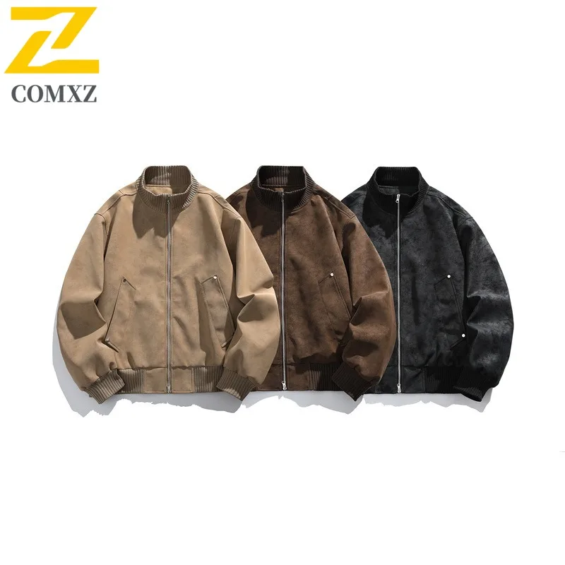 COMXZ Куртка премиум-класса, мужская стильная тонкая ветрозащитная куртка для рыбалки на открытом воздухе, удобное пальто, повседневная повседневная одежда, легкая осенняя верхняя одежда
COMXZ Куртка премиум-класса, мужская стильная тонкая ветрозащитная куртка для рыбалки на открытом воздухе, удобное пальто, повседневная повседневная одежда, легкая осенняя верхняя одежда