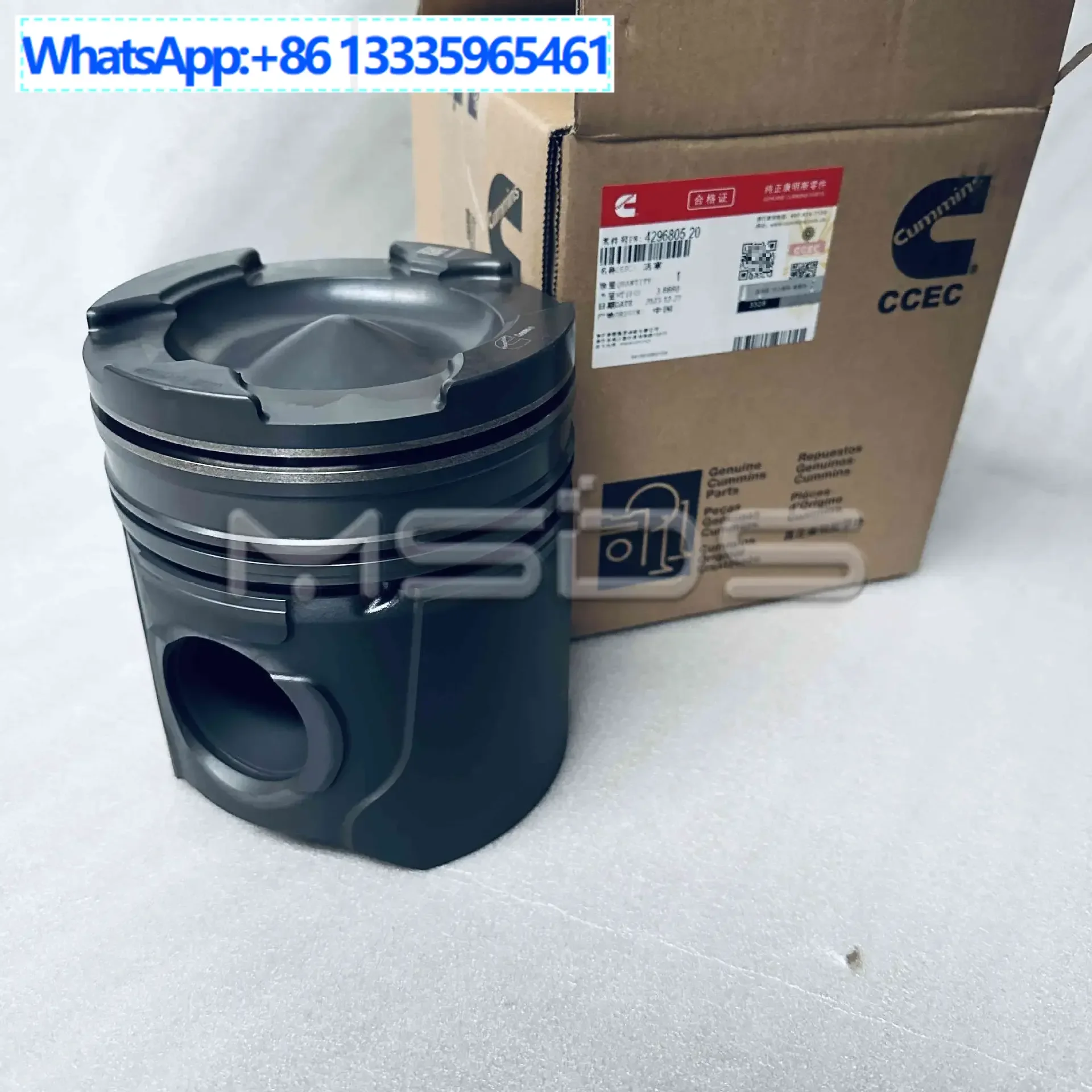 Suitable for Cummins engine parts NT855 construction machinery diesel engine piston 4296805 engine piston
Suitable for Cummins engine parts NT855 construction machinery diesel engine piston 4296805 engine piston