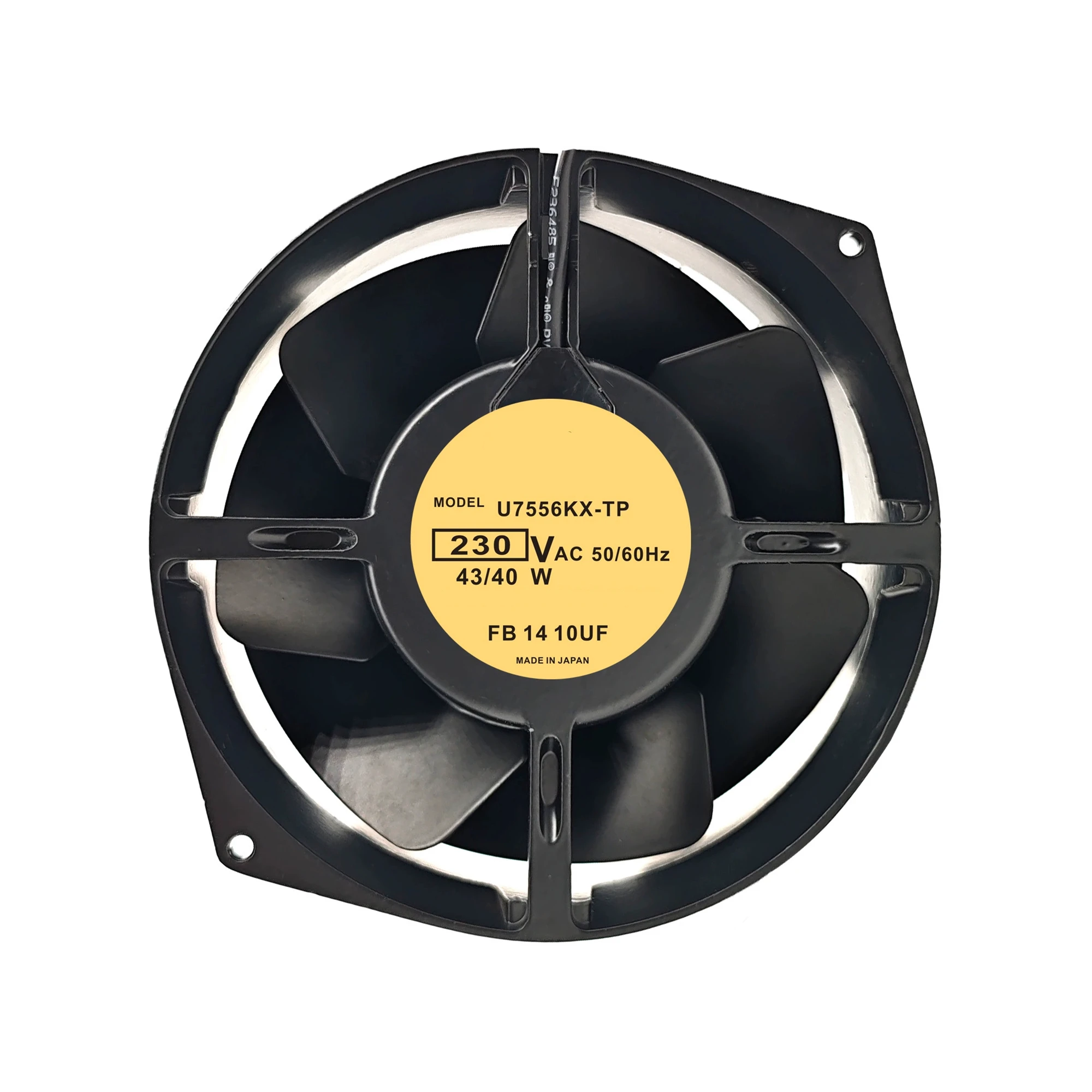 Вентилятор охлаждения U7556KX-TP AC 230 В 43/40 Вт 2650 об/мин 17 см 17255 172x150x55 мм
Вентилятор охлаждения U7556KX-TP AC 230 В 43/40 Вт 2650 об/мин 17 см 17255 172x150x55 мм