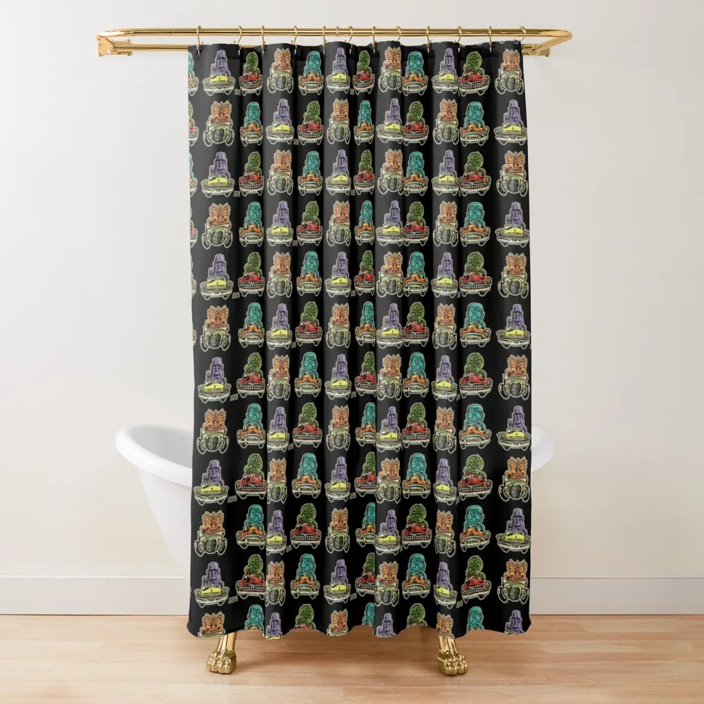 Tikis & Hotrods - Starting Line Shower Curtain Shower For Bathroom Set Bathtub Window Curtain
Tikis & Hotrods - Starting Line Shower Curtain Shower For Bathroom Set Bathtub Window Curtain