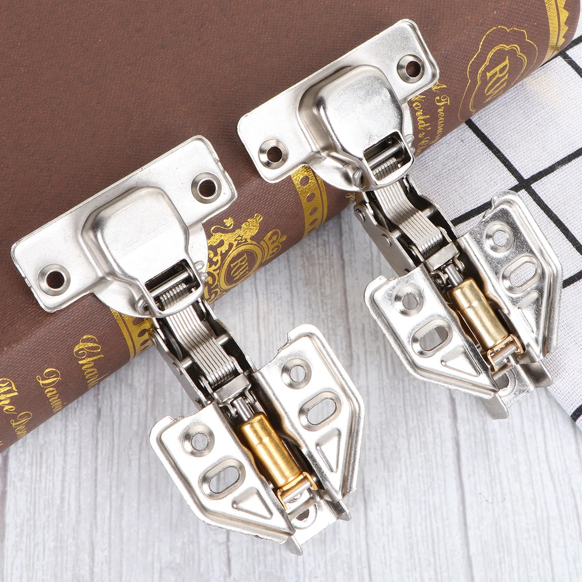 5 pcs 1.2Mm Thick Steel Hydraulic Furniture Hinges Heavy Duty Stainless Steel Concealed Hinges For Kitchen Cabinet Door Mounting
5 pcs 1.2Mm Thick Steel Hydraulic Furniture Hinges Heavy Duty Stainless Steel Concealed Hinges For Kitchen Cabinet Door Mounting