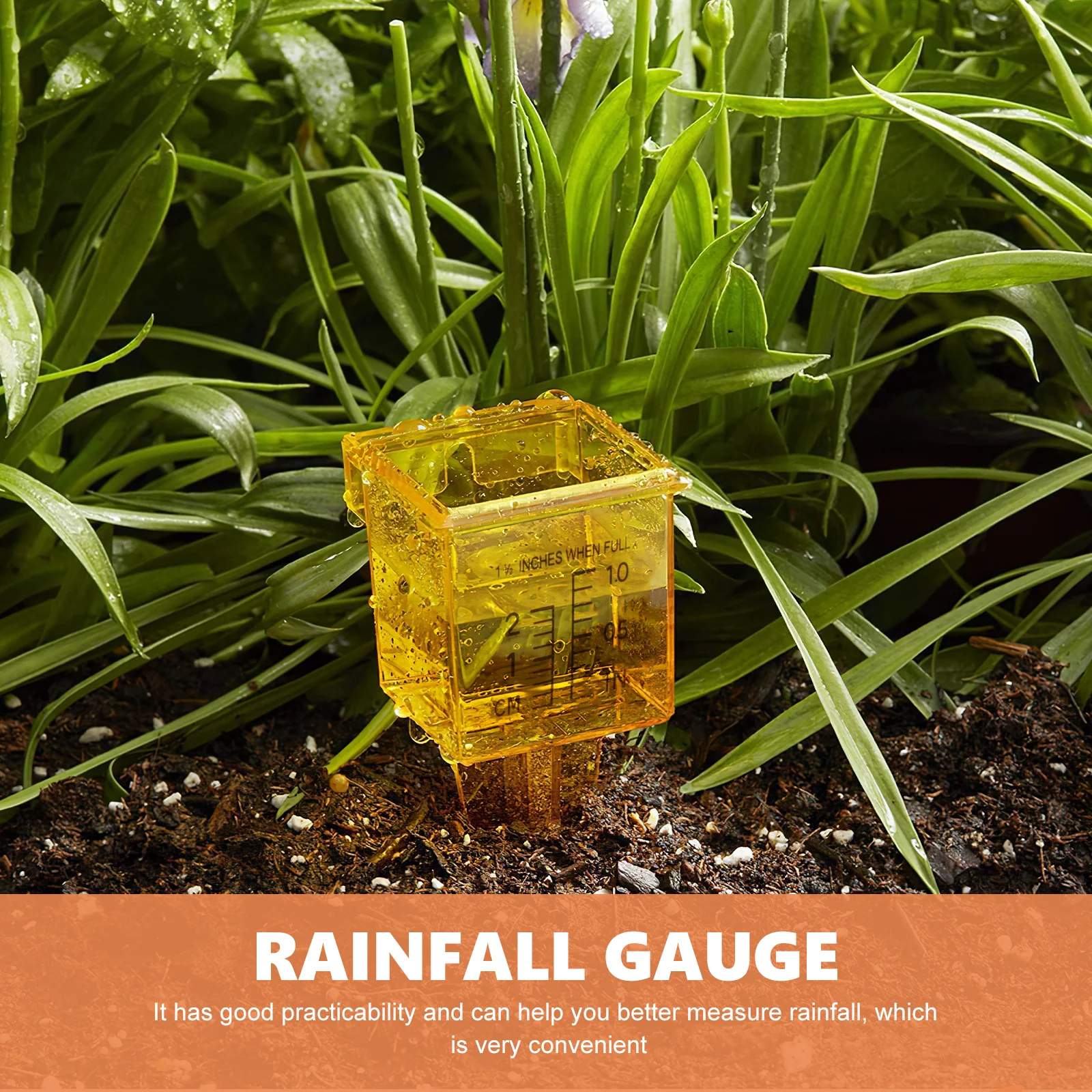 10pcs Rainfall Meter Plastic Large Capacity Water Tube Yellow Gauge rainfall measurement Rain Gauge Outdoor Practical
10pcs Rainfall Meter Plastic Large Capacity Water Tube Yellow Gauge rainfall measurement Rain Gauge Outdoor Practical
