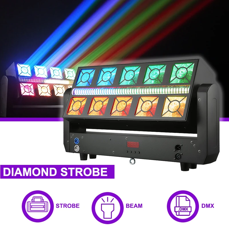Sunart 10x25W LED Moving Head Stage Effect Lighting with Beam Strobe RGBW 4 in 1 Colors For DJ Disco Night Clubs Bars DMX
Sunart 10x25W LED Moving Head Stage Effect Lighting with Beam Strobe RGBW 4 in 1 Colors For DJ Disco Night Clubs Bars DMX