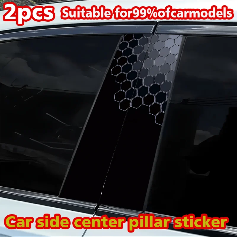 2 pieces of car B-pillar stickers Honeycomb Polyethylene protective film
2 pieces of car B-pillar stickers Honeycomb Polyethylene protective film