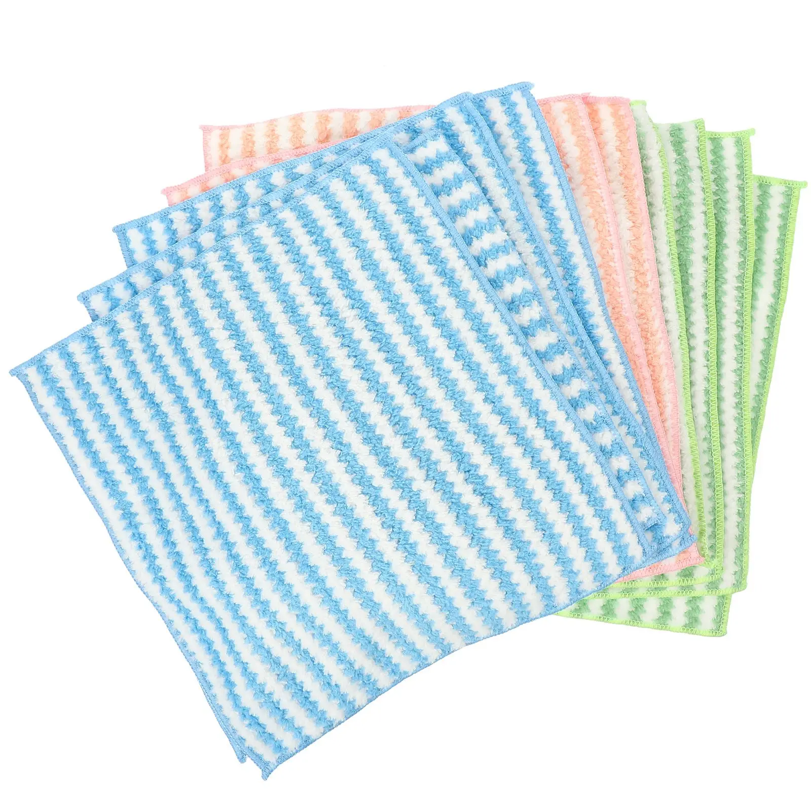 10 Pcs Microfiber Dishcloths Washable Kitchen Cleaning Towels Highly Absorbent Rags Versatile Cloth for Washing Dishes Drying
10 Pcs Microfiber Dishcloths Washable Kitchen Cleaning Towels Highly Absorbent Rags Versatile Cloth for Washing Dishes Drying
