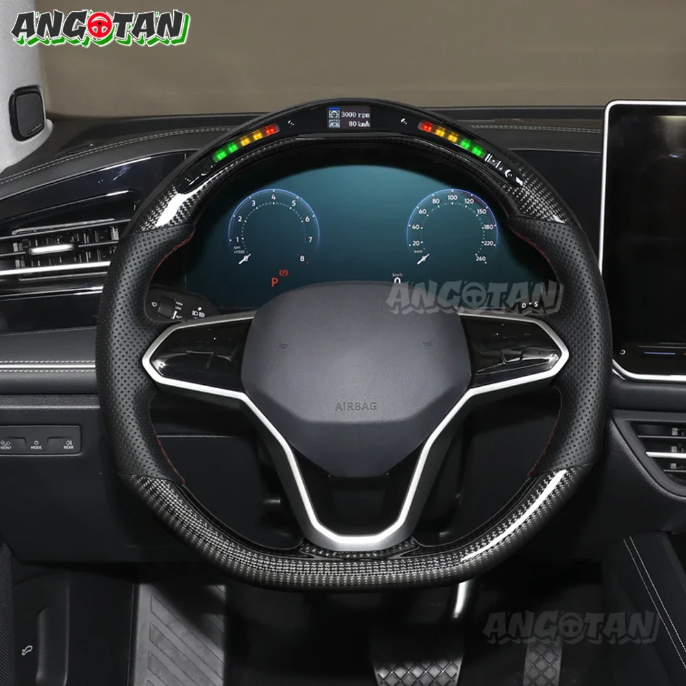 Светодиодный руль из углеродного волокна для Volkswagen VW Magotan 2020 2021, D-образный руль с плоской кнопкой
Светодиодный руль из углеродного волокна для Volkswagen VW Magotan 2020 2021, D-образный руль с плоской кнопкой