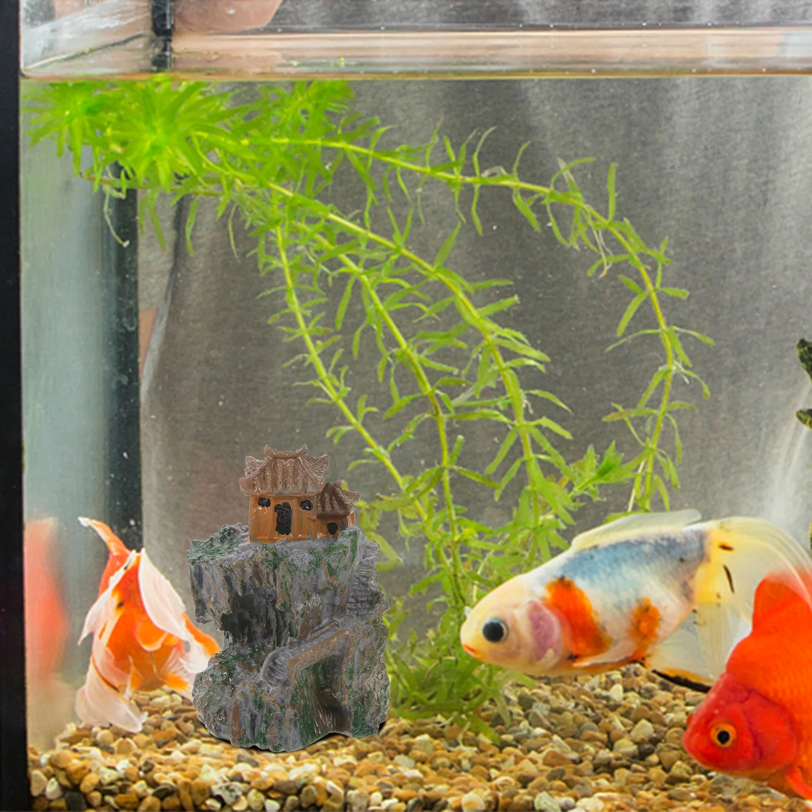 Bright Color Mountain Temple Statue for Fish Tank Bonsai Micro Landscape Decoration Realistic Design Glossy Surface Home Decor
Bright Color Mountain Temple Statue for Fish Tank Bonsai Micro Landscape Decoration Realistic Design Glossy Surface Home Decor