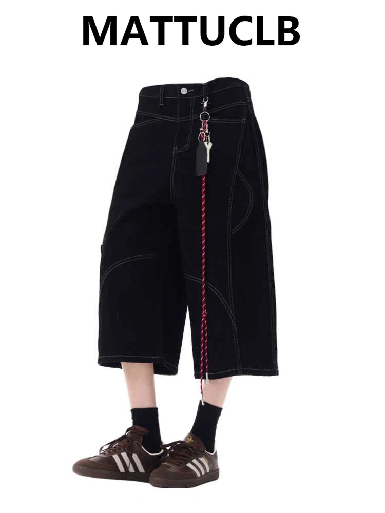 Summer Women Dark Academia Abi Denim Jorts Harajuku Y2k Shorts 2000s Jean Calf-Length Pants Japanese Grunge Cyber Punk Chic New
Summer Women Dark Academia Abi Denim Jorts Harajuku Y2k Shorts 2000s Jean Calf-Length Pants Japanese Grunge Cyber Punk Chic New