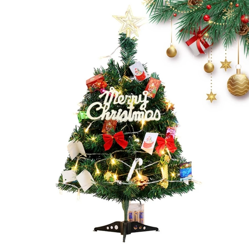 Artificial Desktop Christmas Tree with Colorful Lights and Hanging Ornament Set Drop shipping
Artificial Desktop Christmas Tree with Colorful Lights and Hanging Ornament Set Drop shipping