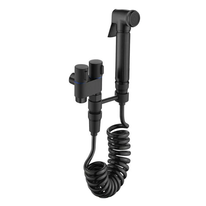 AS94-Hygienic Wall-Mounted Bidet Sprayer With Double Outlet Angle Valve, Shower Headtoilet Accessories
AS94-Hygienic Wall-Mounted Bidet Sprayer With Double Outlet Angle Valve, Shower Headtoilet Accessories
