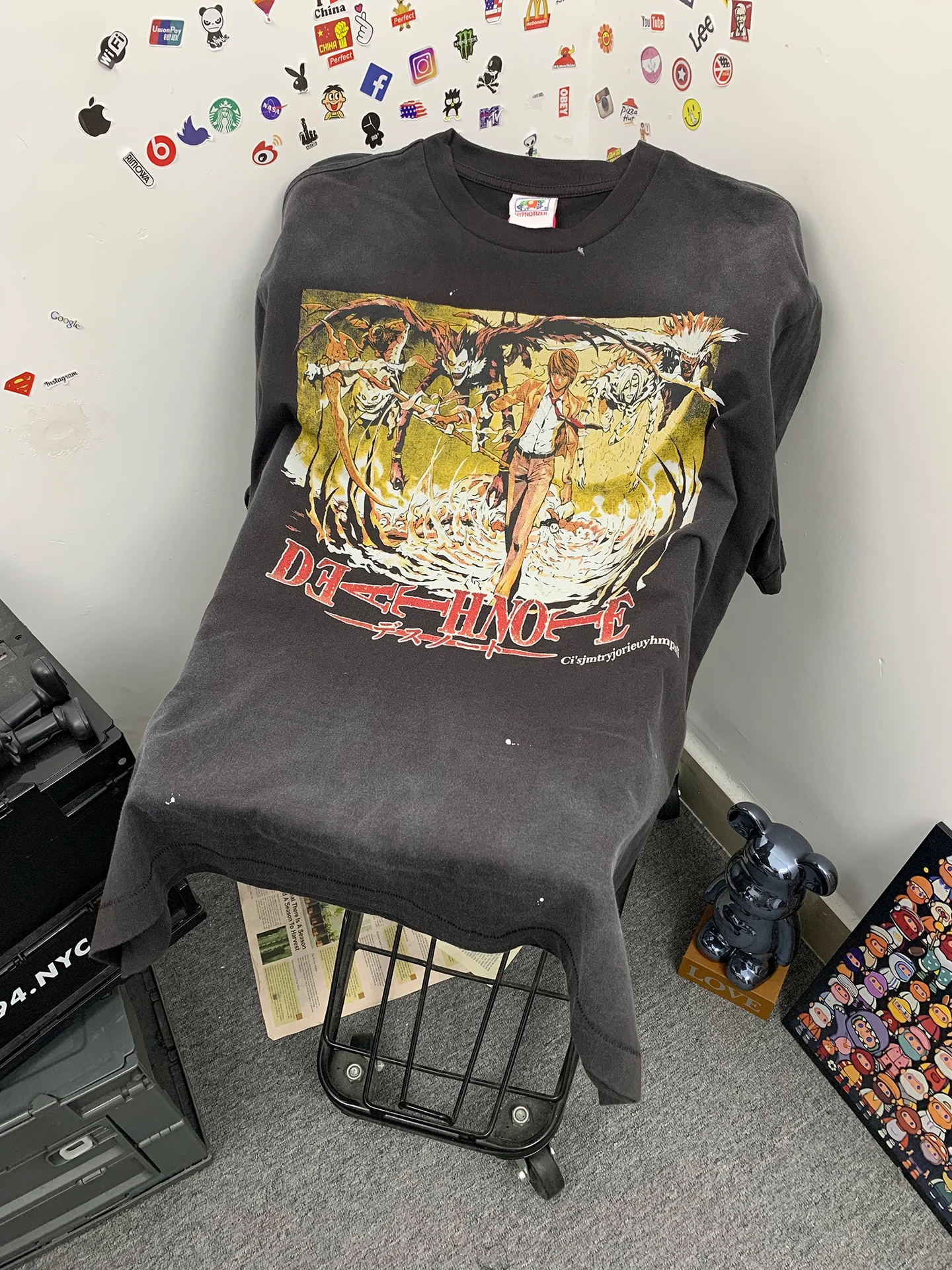 Washed Vintage Short Sleeve T-Shirt American Trendy Brand High Street Unisex Casual Cotton Breathable Cartoon Print Tee
Washed Vintage Short Sleeve T-Shirt American Trendy Brand High Street Unisex Casual Cotton Breathable Cartoon Print Tee