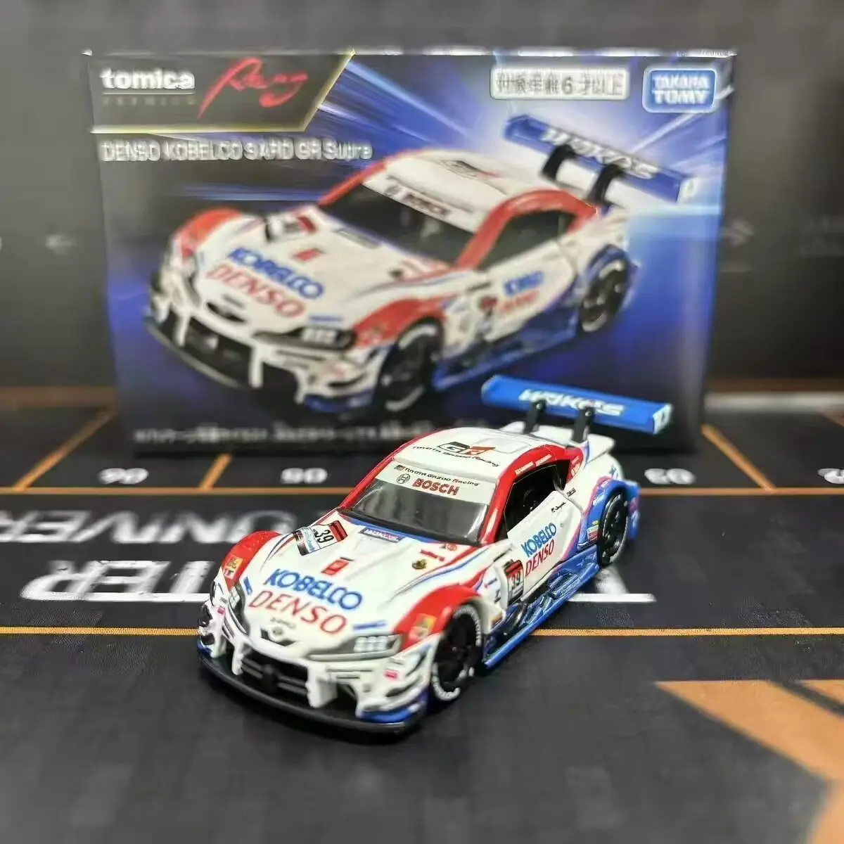 Takara Tomy Tomica Diecast Racing Car Model Toyota Gr Supra Gt500 Denso Kobelco Sard Collectible Display Decor For Collectors
Takara Tomy Tomica Diecast Racing Car Model Toyota Gr Supra Gt500 Denso Kobelco Sard Collectible Display Decor For Collectors