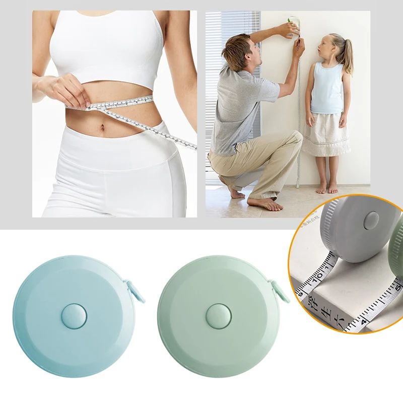 1.5M Soft Tape Measure Double Scale Body Sewing Flexible Measurement Ruler For Body Measuring Tools Tailor Craft 60 Inch
1.5M Soft Tape Measure Double Scale Body Sewing Flexible Measurement Ruler For Body Measuring Tools Tailor Craft 60 Inch