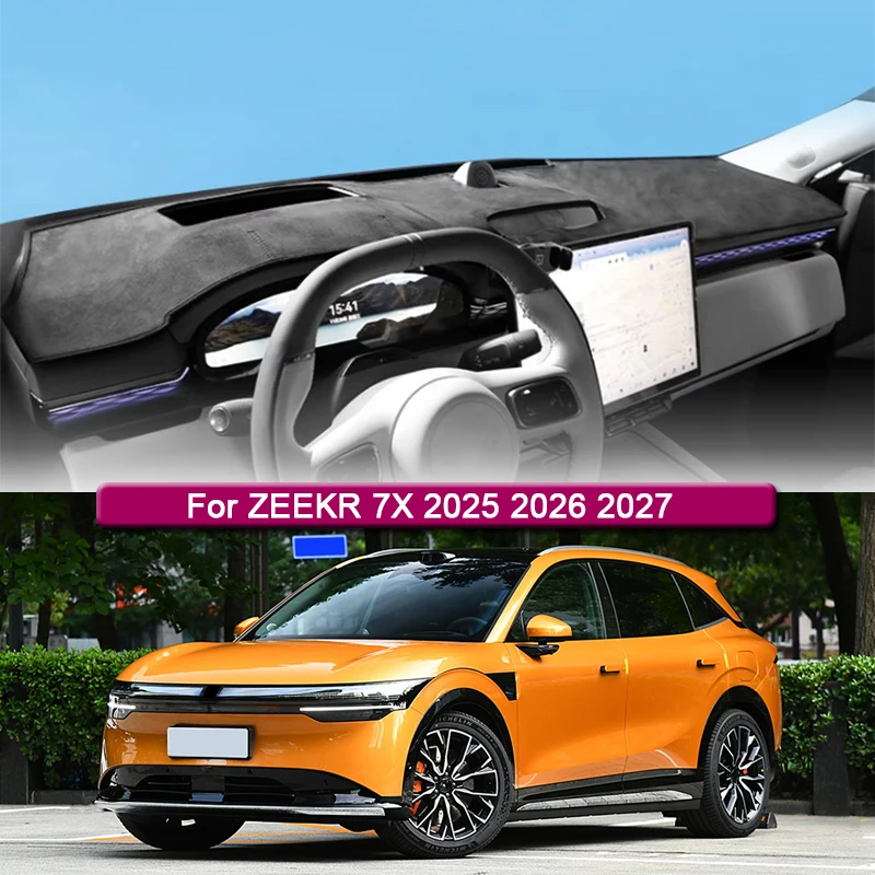Стайлинг автомобиля для ZEEKR 7X 2025 2026 2027, защитный коврик для приборной панели автомобиля, абажур, подушка, розовый ковер, коврик, чехол, автоаксессуары
Стайлинг автомобиля для ZEEKR 7X 2025 2026 2027, защитный коврик для приборной панели автомобиля, абажур, подушка, розовый ковер, коврик, чехол, автоаксессуары