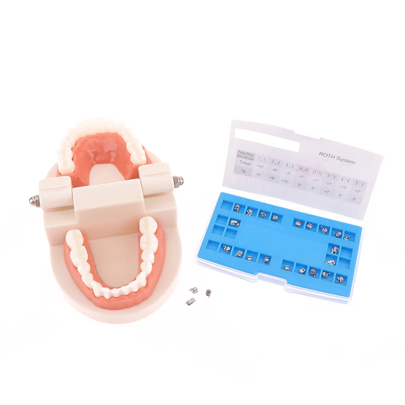 20pcs/Box Dental Metal Mini Bracket Straight Wire Bow MBT 0.022 Without Hooks Mini Braces Self- Ligating Dental Materials
20pcs/Box Dental Metal Mini Bracket Straight Wire Bow MBT 0.022 Without Hooks Mini Braces Self- Ligating Dental Materials