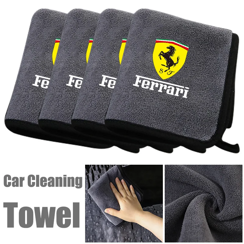 Car Microfiber Cleaning Towel Wipe Drying Cloth Clean Tools Accessory For Ferrari F430 488 458 F12berlinetta 499P 2022 488 250
Car Microfiber Cleaning Towel Wipe Drying Cloth Clean Tools Accessory For Ferrari F430 488 458 F12berlinetta 499P 2022 488 250